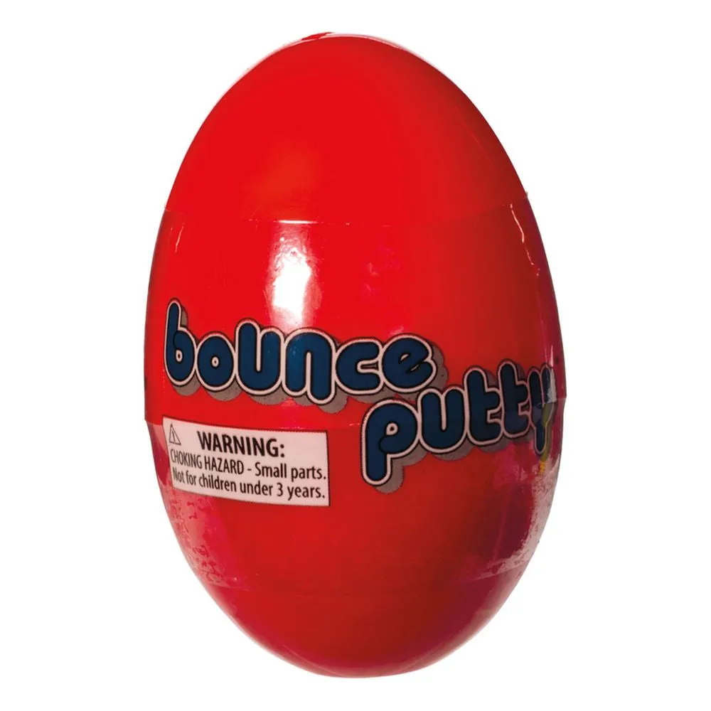 BOUNCE PUTTY IN EGG ASSORTED STYLES
