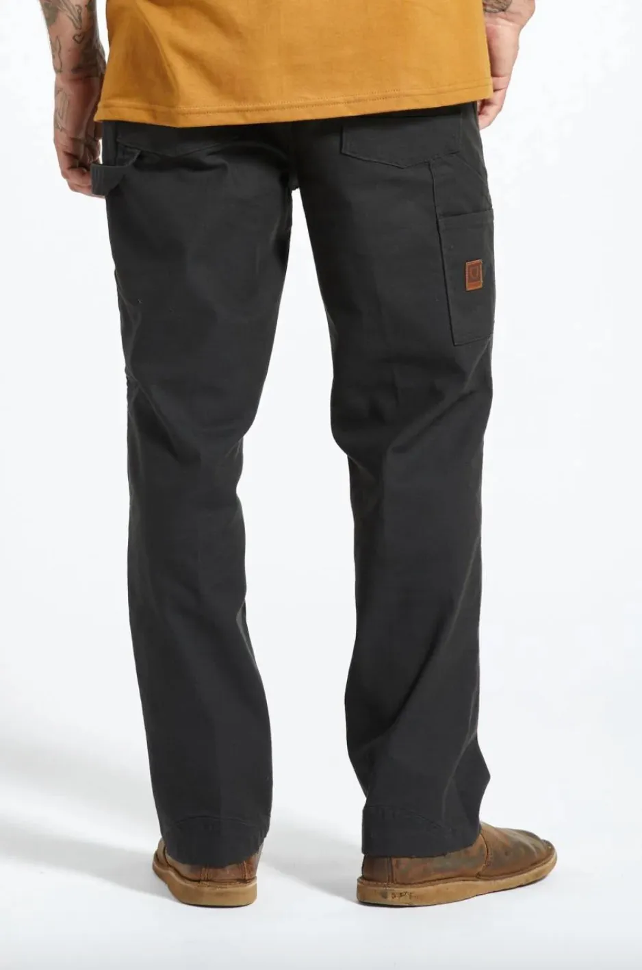 Brixton Builders Carpenter Pant - Washed Black