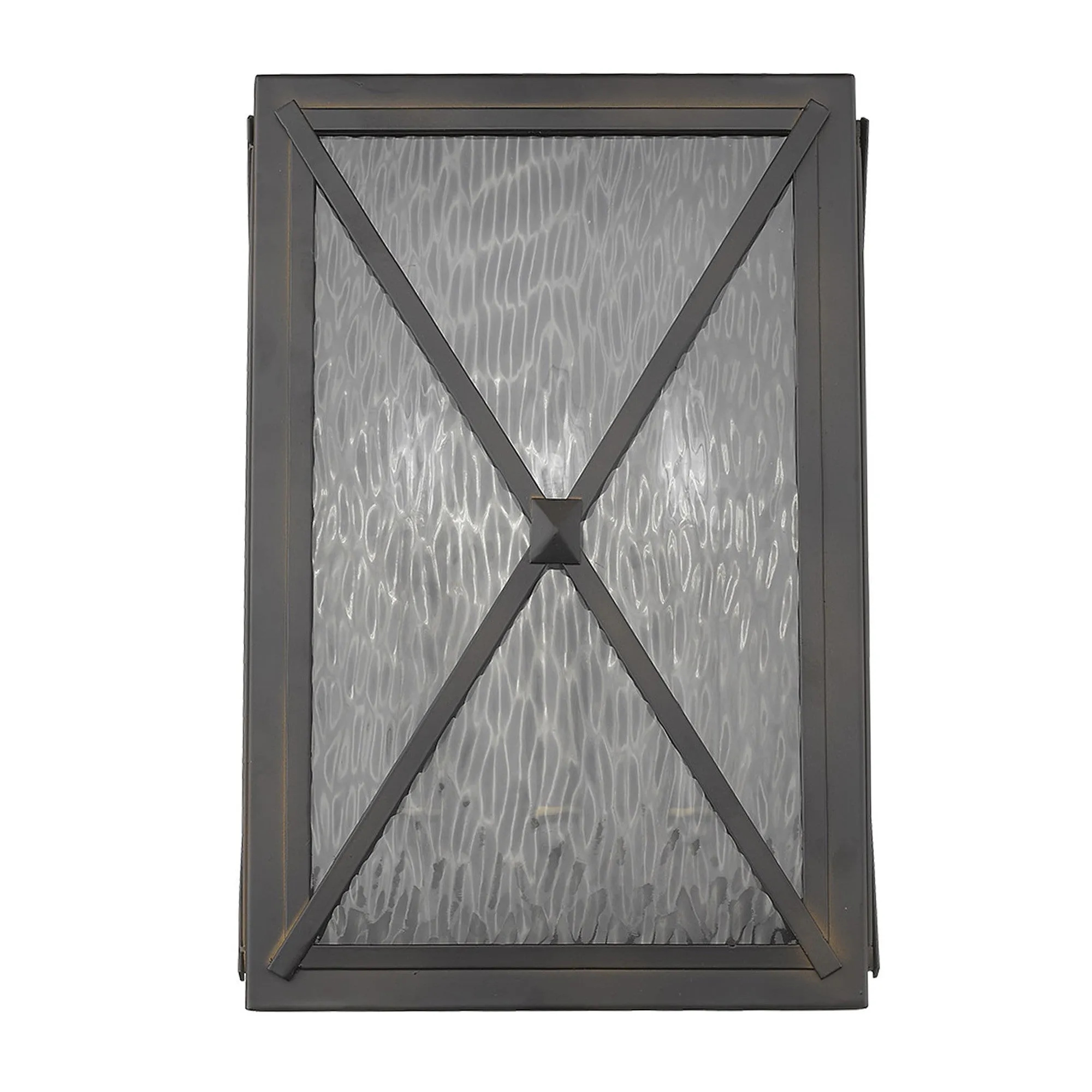 Brooklyn 3-Light Oil-Rubbed Bronze Wall Light | 15"x10"