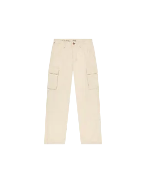 CJ Loose Cargo Trousers in Ecru