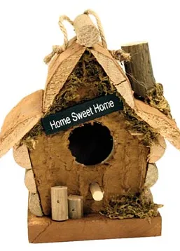 Mini Log Birdhouse - 3 Styles